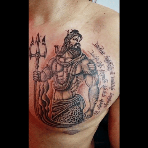 Mahadev and Mantra's Tattoo
