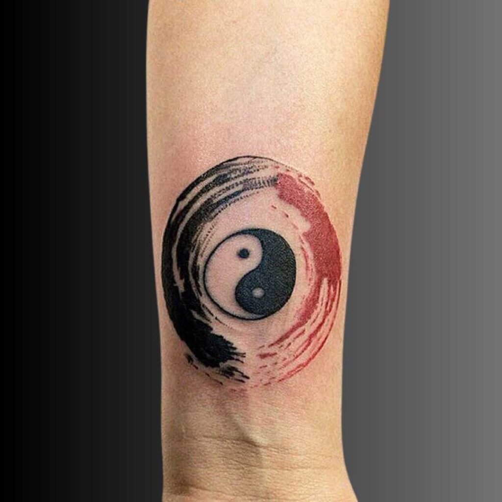 Yin and Yang of Karma Tattoo